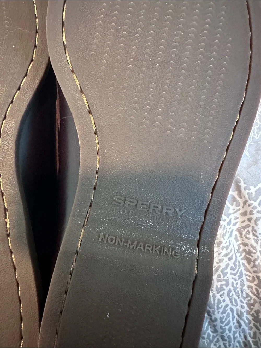 Sperry Brown Leather Moccasin-Style Boat Shoes